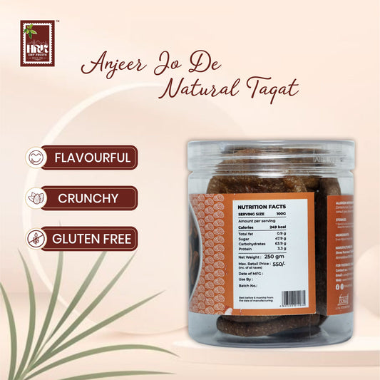 HRK Afghani Dried Figs (Anjeer) – 250g
