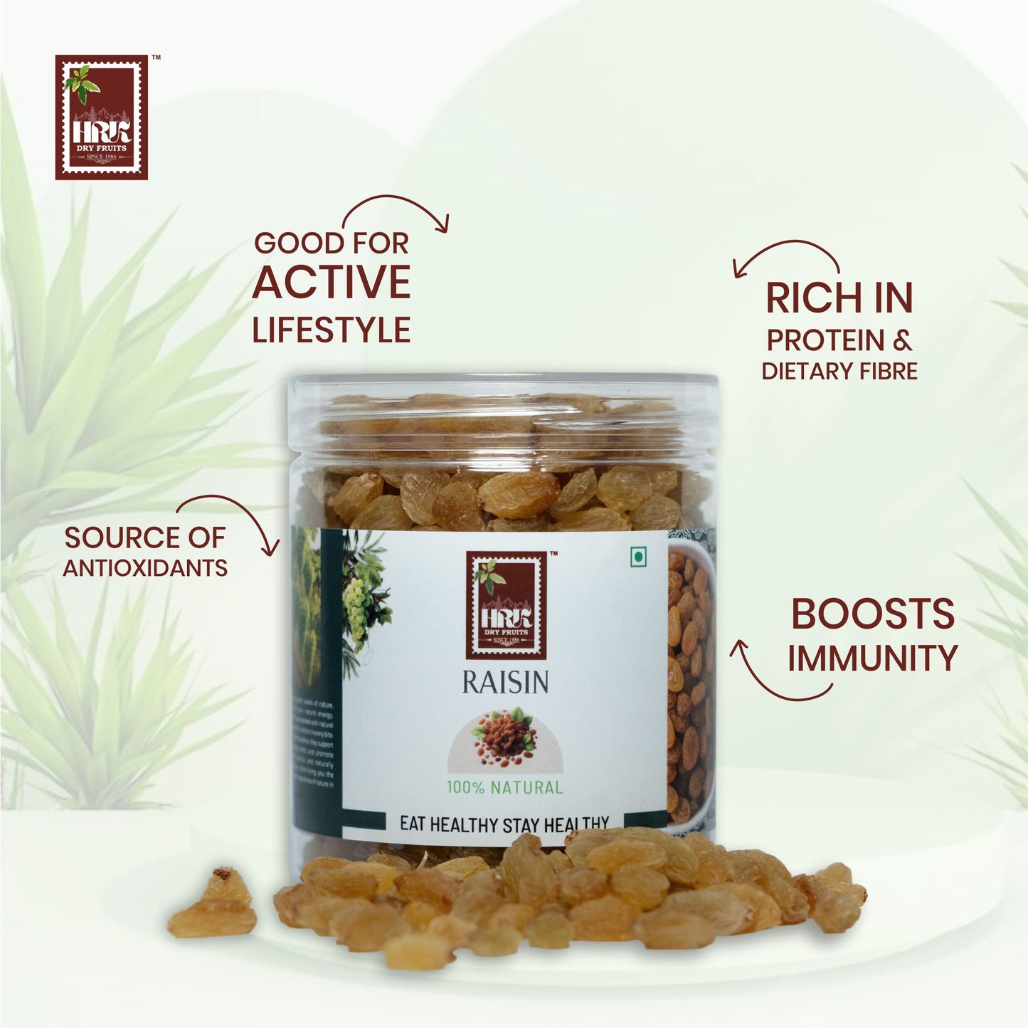 HRK Golden Raisins – 250g