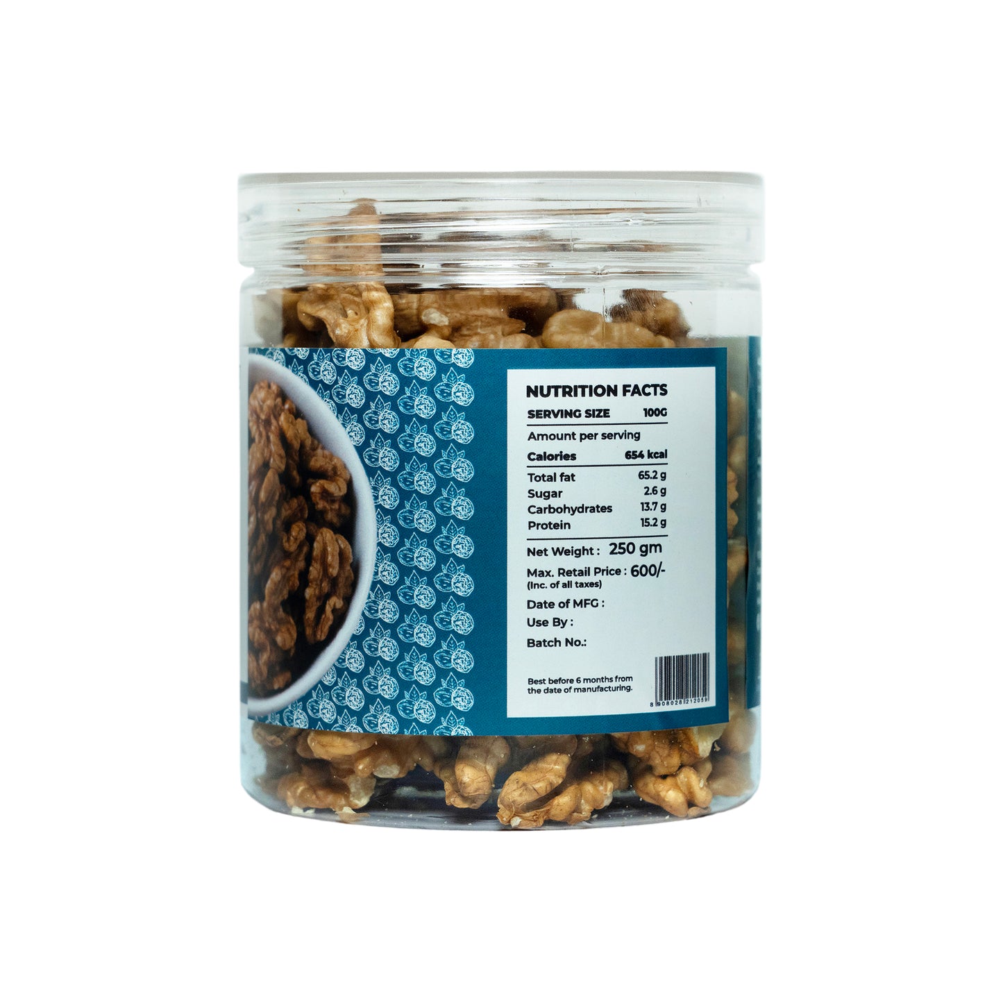 HRK Premium Walnut Kernels – 250g
