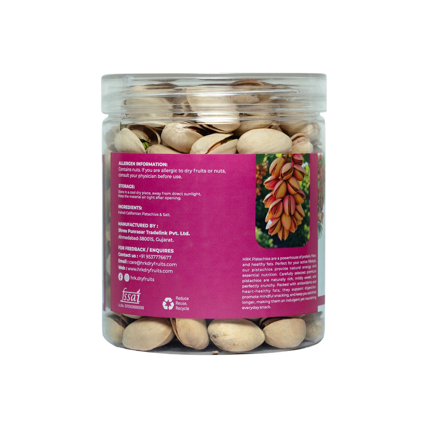 HRK Premium Pistachios – 250g