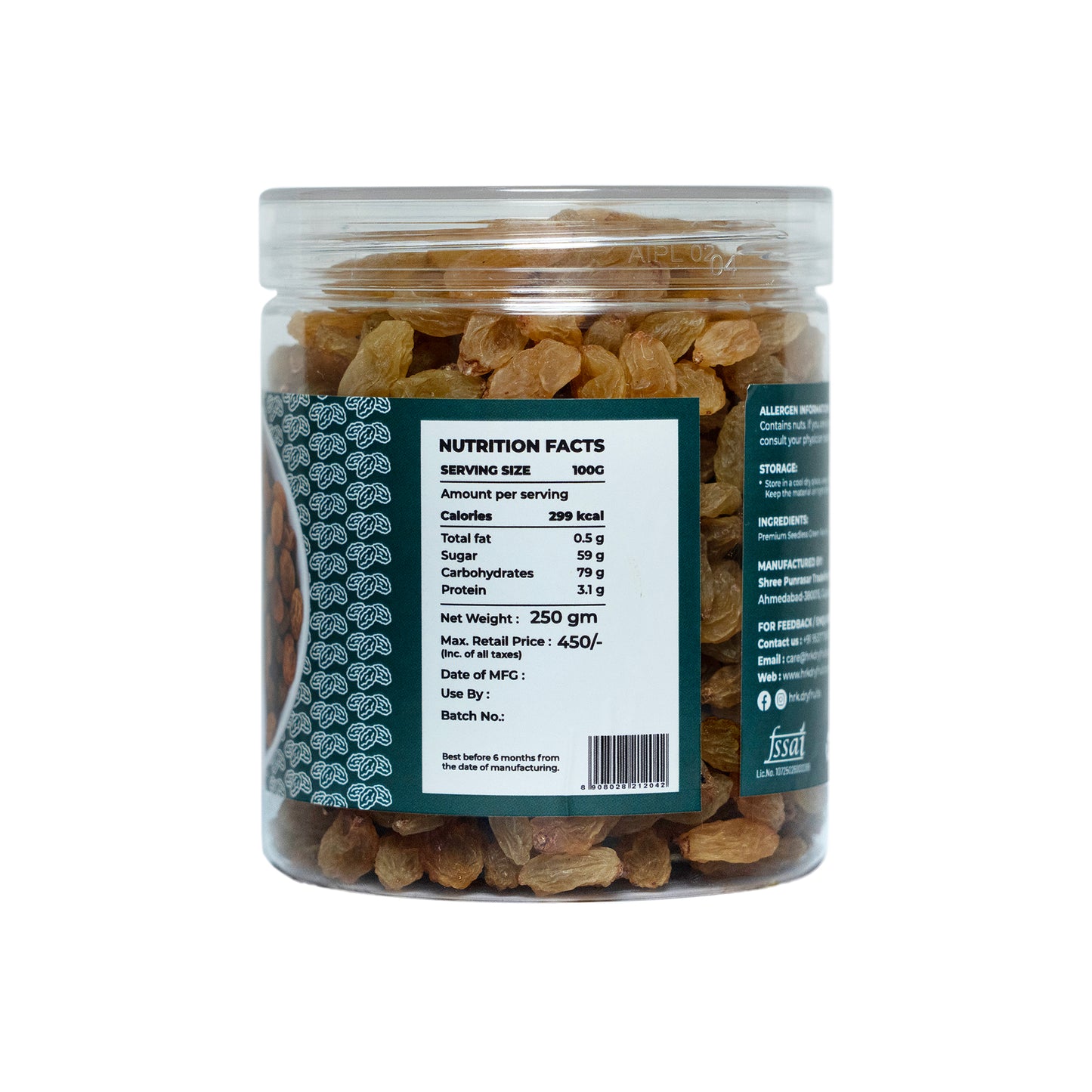 HRK Golden Raisins – 250g
