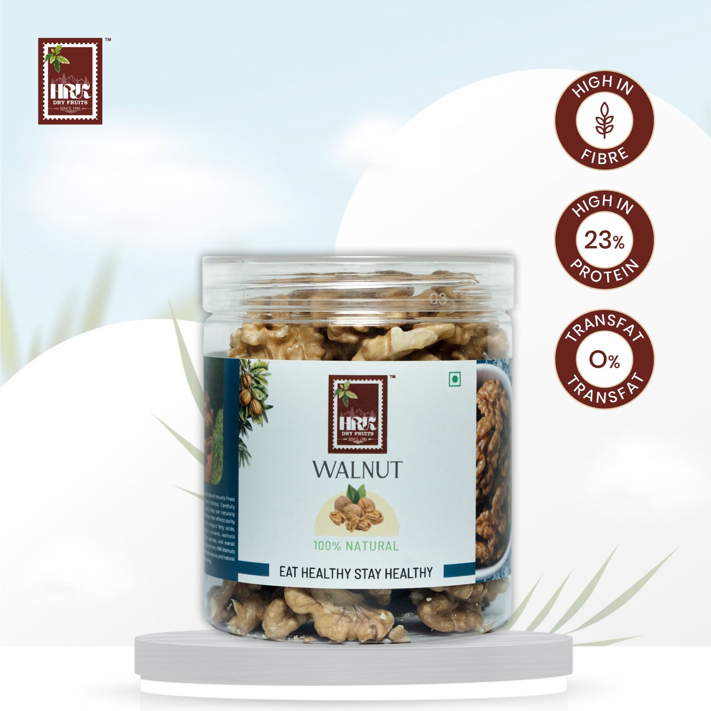 HRK Premium Walnut Kernels – 250g