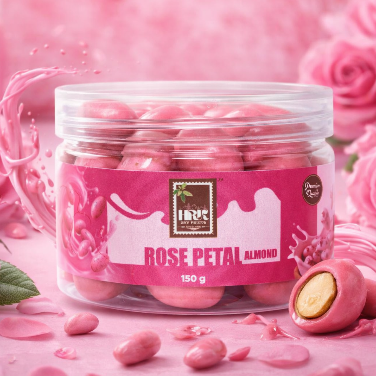 rose petal almond 150g