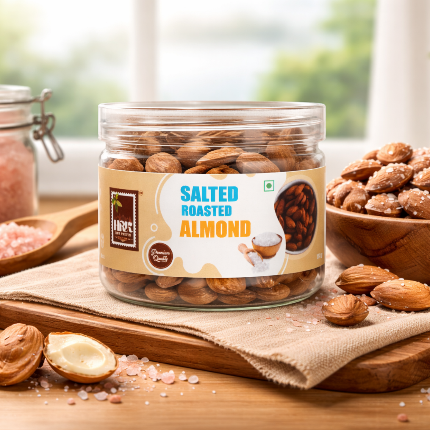 Salted Roasted almond 150g