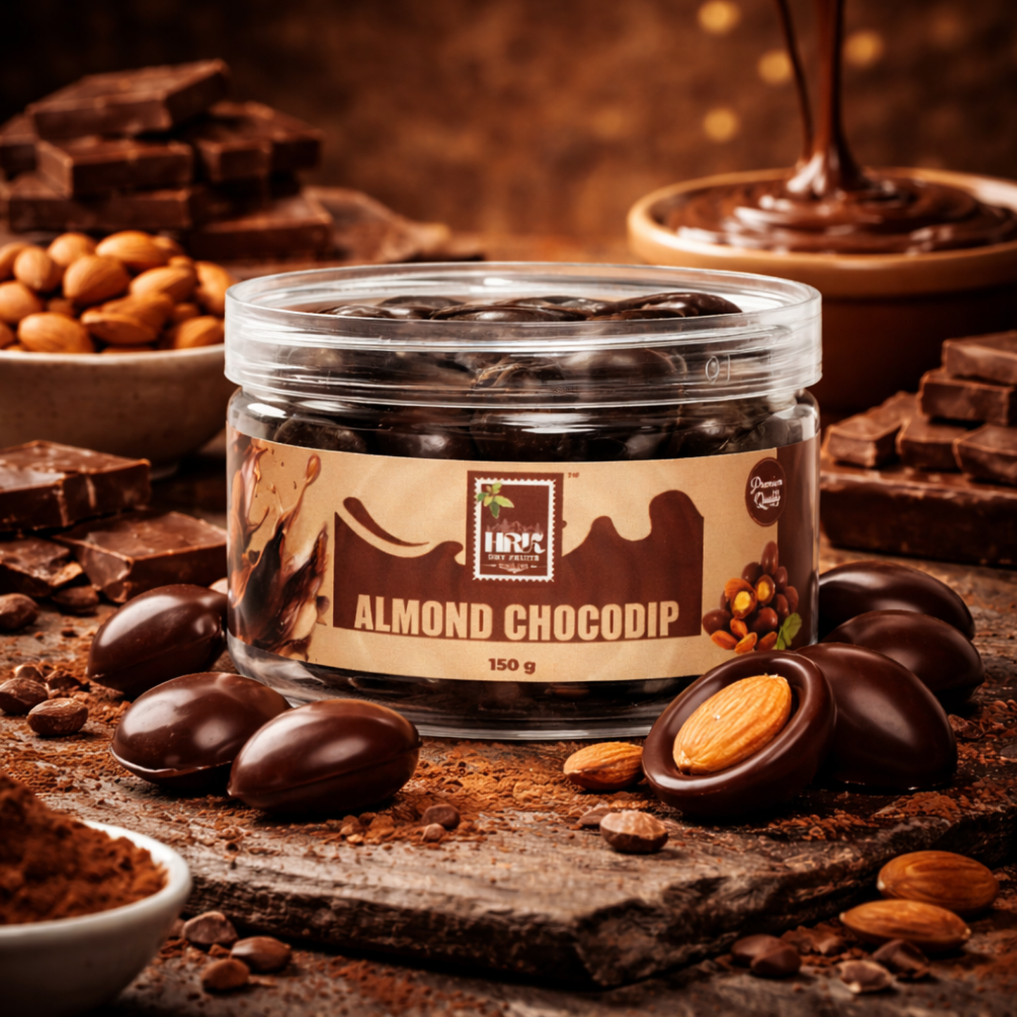 Almond Choco dip 150g